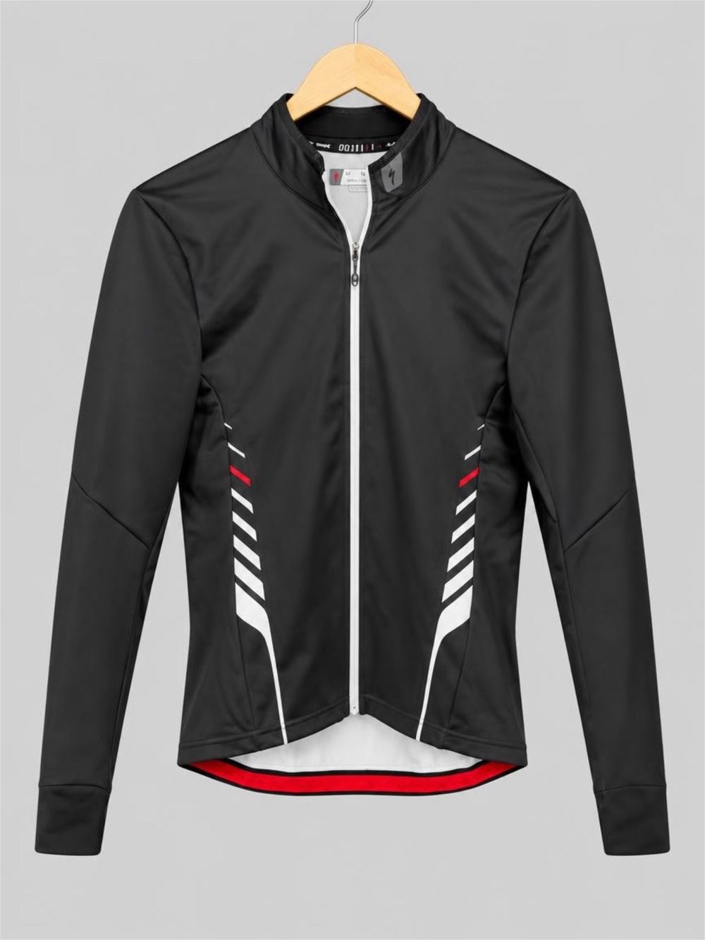 Element Women's Black Performance Jacket with White and Red Accents